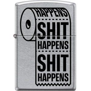 Sharp Retired Sh*t Happens Zippo Lighter